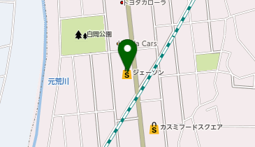 ジェーソン 白岡店の地図画像