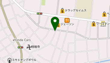 ジェーソン 三郷戸ケ崎店の地図画像