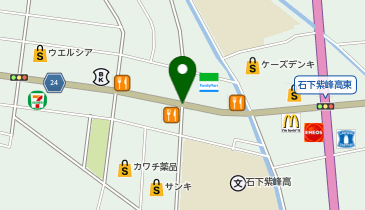 ジェーソン 石下店の地図画像