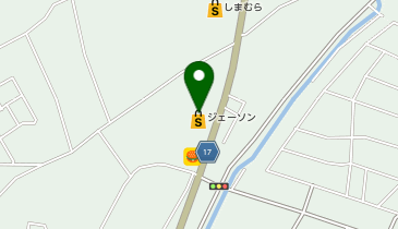 ジェーソン 結城店の地図画像