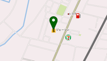 ジェーソン 壬生店の地図画像