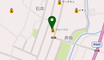 ジェーソン 笠間店の地図画像
