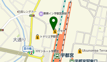 ニュー・クイック 宇都宮パセオ店の地図画像