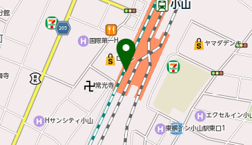 ニュー・クイック バル小山店の地図画像