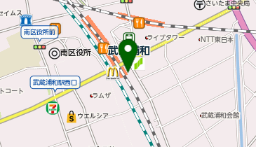 ニュー・クイック 武蔵浦和マーレ店の地図画像