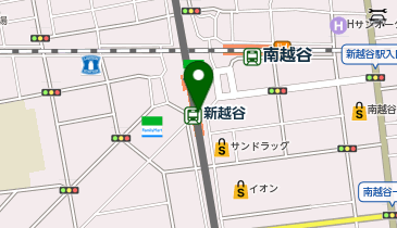 ニュー・クイック 新越谷ヴァリエ店の地図画像