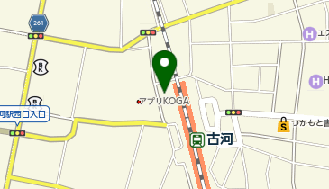 ニュー・クイック バル古河店の地図画像