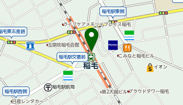 ニュー・クイック ペリエ稲毛店の地図画像