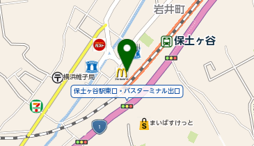 富士ガーデン シァル保土ケ谷店の地図画像