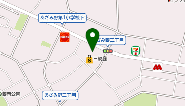 富士ガーデン あざみ野店の地図画像