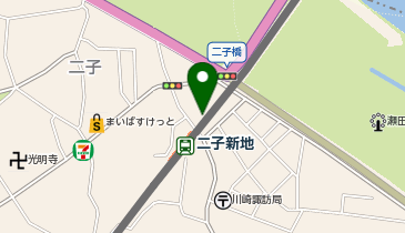 富士ガーデン 二子新地駅前店の地図画像