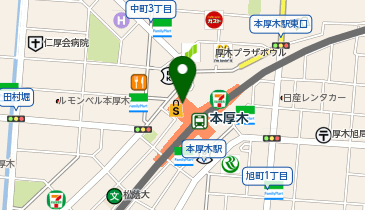 ニュー・クイック 本厚木ミロード店の地図画像