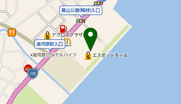 ニュー・クイック エスポット湯河原店の地図画像