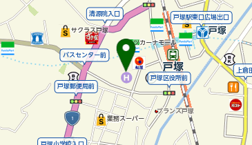 ニュー・クイック 戸塚店の地図画像