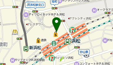 ニュー・クイック 浜松駅ビルメイワン店の地図画像