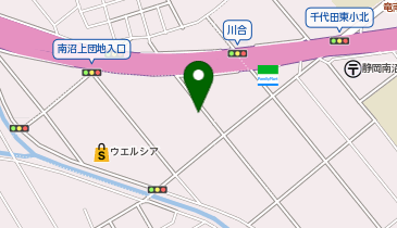 ニュー・クイック エスポット静岡東店の地図画像