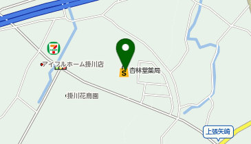 ニュー・クイック 杏林堂掛川花鳥園前店の地図画像