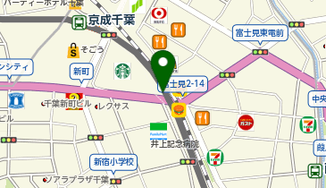 OWNDAYS 千葉C・one店の地図画像