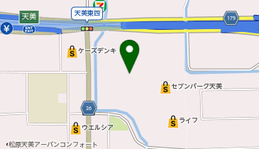 OWNDAYS セブンパーク天美店の地図画像