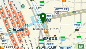 OWNDAYS 名古屋ゲートウォーク店の地図画像