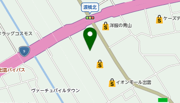 OWNDAYS イオンモール出雲店の地図画像