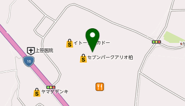 OWNDAYS セブンパークアリオ柏店の地図画像
