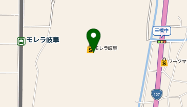 OWNDAYS モレラ岐阜店の地図画像