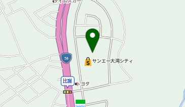 OWNDAYS サンエー大湾シティ店の地図画像