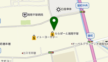 OWNDAYS ららぽーと湘南平塚店の地図画像