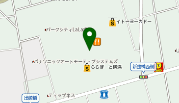 OWNDAYS ららぽーと横浜店の地図画像
