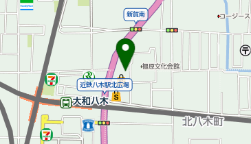 OWNDAYS 近鉄橿原店の地図画像