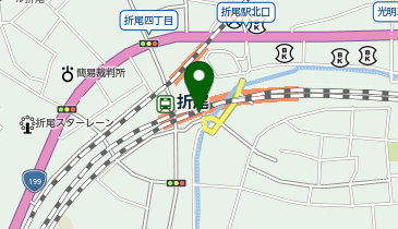 OWNDAYS JR折尾駅店の地図画像