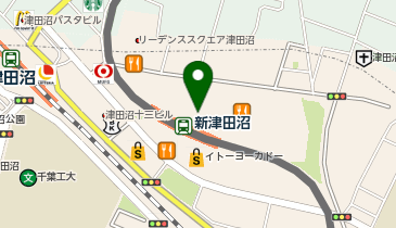 OWNDAYS イオンモール津田沼店の地図画像