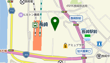 OWNDAYS アミュプラザ長崎店の地図画像