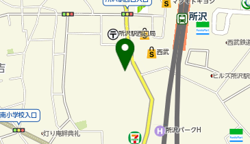 OWNDAYS エミテラス所沢店の地図画像