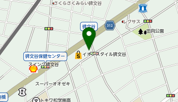 OWNDAYS イオンスタイル碑文谷店の地図画像