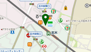 OWNDAYS エキア志木店の地図画像