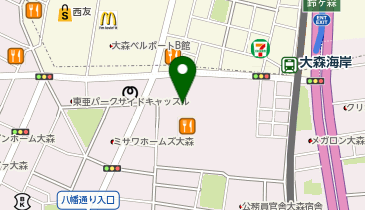 OWNDAYS イトーヨーカドー大森店の地図画像