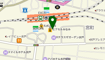 OWNDAYS 水戸エクセル店の地図画像