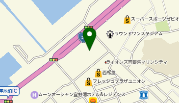 OWNDAYS サンエー宜野湾コンベンションシティ店の地図画像