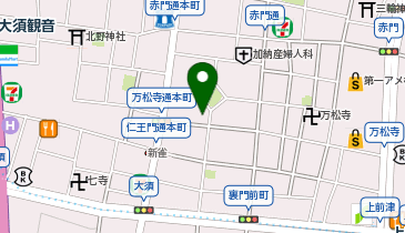 OWNDAYS 名古屋大須店の地図画像