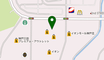 OWNDAYS イオンモール神戸北店の地図画像