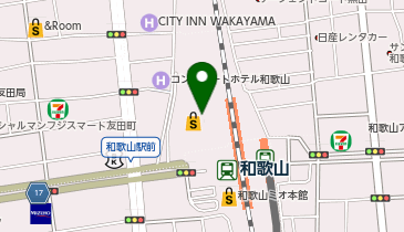 OWNDAYS 近鉄和歌山店の地図画像