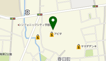 OWNDAYS アピタ宇都宮店の地図画像
