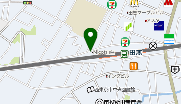 OWNDAYS 田無駅店の地図画像