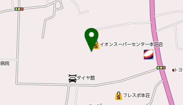 OWNDAYS イオン本荘店の地図画像