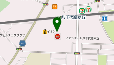 OWNDAYS イオンモール八千代緑が丘店の地図画像