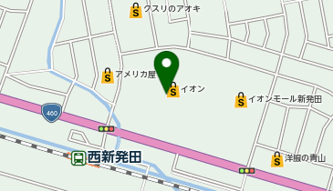 OWNDAYS イオンモール新発田店の地図画像