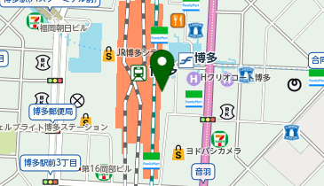 OWNDAYS アミュエスト博多店の地図画像