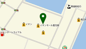 OWNDAYS イオンモール鹿児島店の地図画像